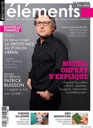 Couverture revue éléments 157