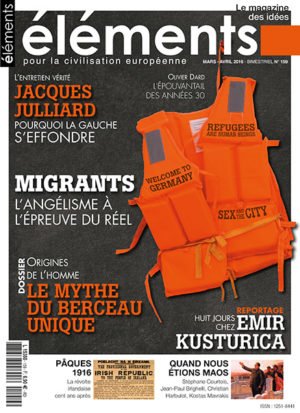 Couverture revue éléments 159