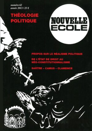 Couverture Nouvelle école Théologie Politique