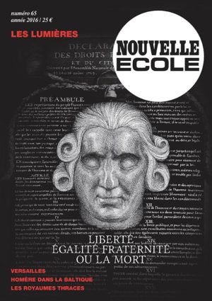 Couverture Nouvelle école 65 Les lumières