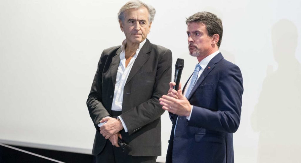 BHL et Manuel Valls