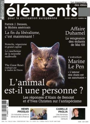 éléments N° 188, L'animal est-il une personne