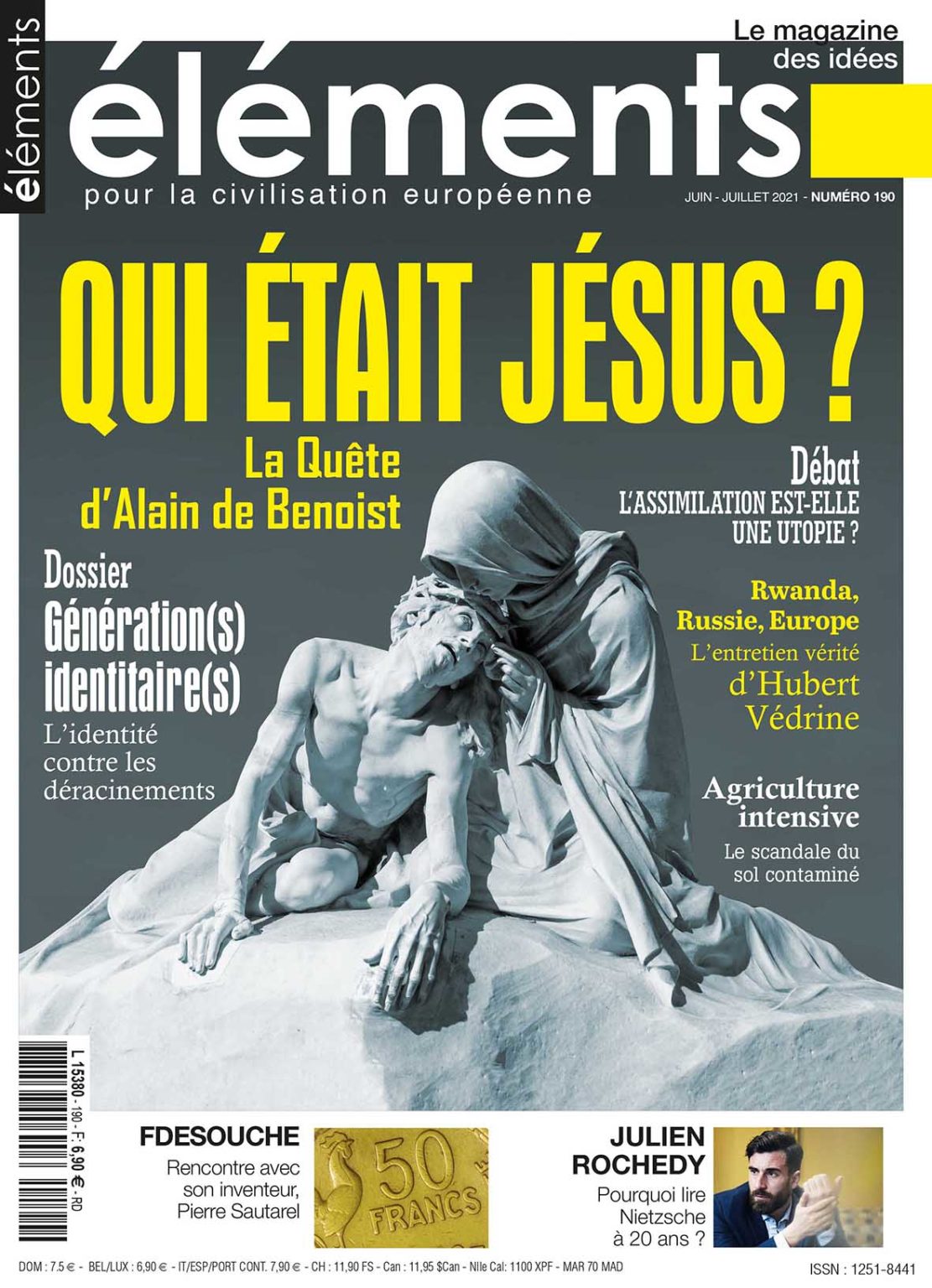 Revue Éléments - Qui était Jésus