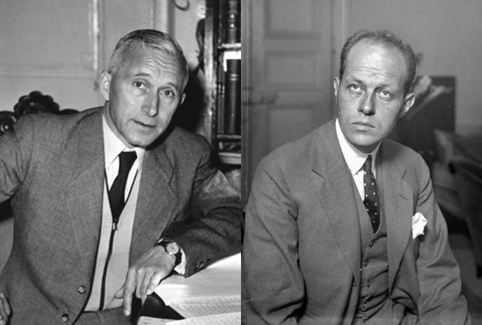 Ernst Jünger et Drieu la Rochelle