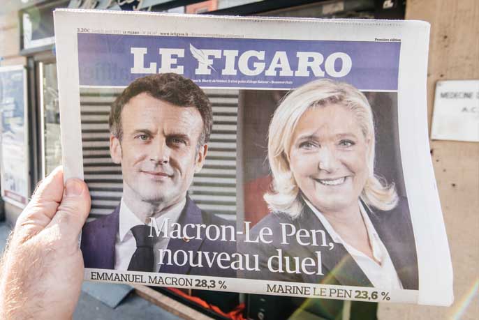 Macron Le Pen le duel