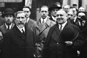 Charles Maurras et Léon Daudet - fête de Jeanne d'Arc