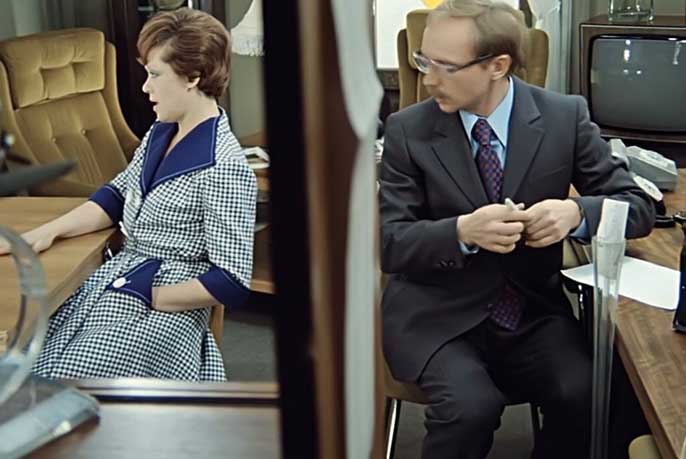 Romance de bureau un film Russe