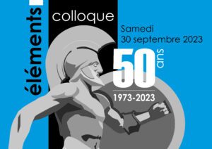 Éléments fête son anniversaire : 50 ans de combat culturel !