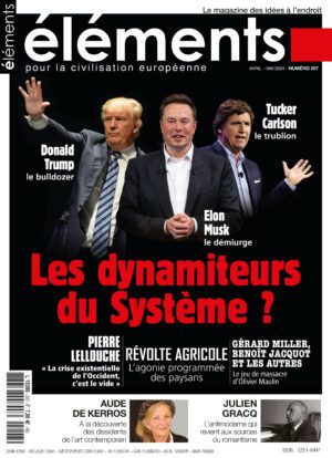 éléments numéro 207 : "Musk, Trump, Carlson : les dynamiteurs du Système ?"
