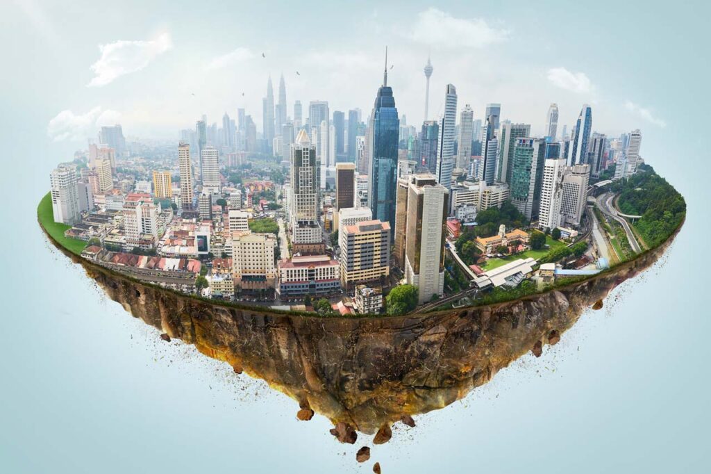 La cité Oméga, la ville du futur d’Obregon