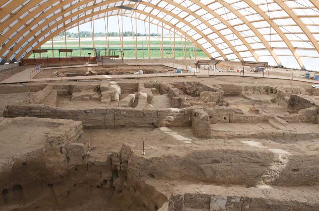 Le site néolithique de Çatalhöyük, en Anatolie centrale.
