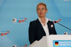 Alice Weidel, présidente du groupe parlementaire AfD
