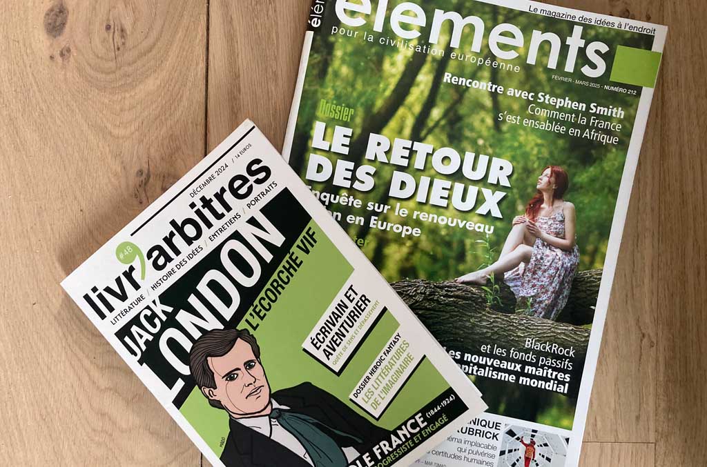 Éléments, Livr'arbitres : les revues à l'honneur !