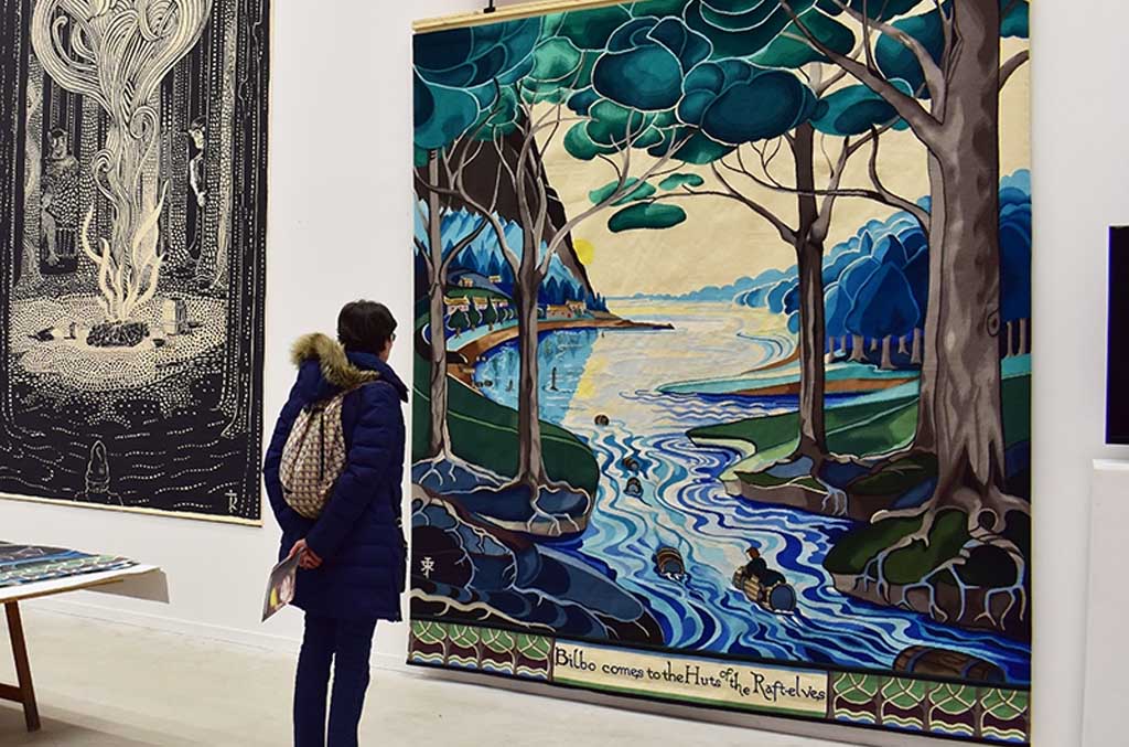 Aubusson tisse Tolkien : une tenture, quelle aventure !