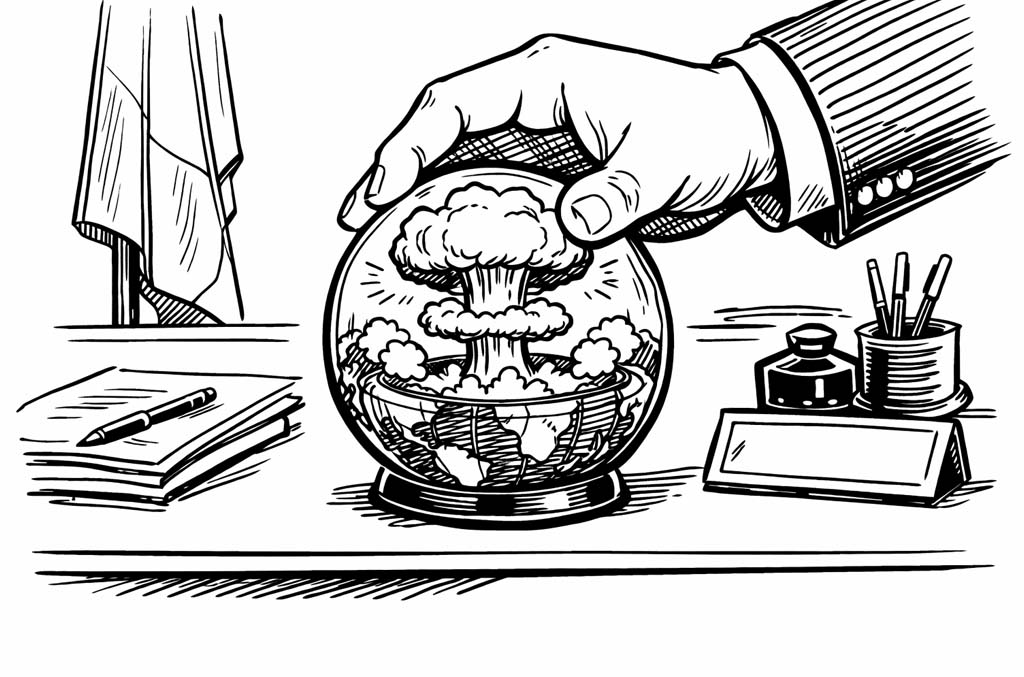 Xavier Eman, la fin du monde à prix cassé