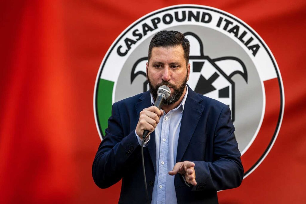 Luca Marsella, président du comité « Remigration et Reconquête »