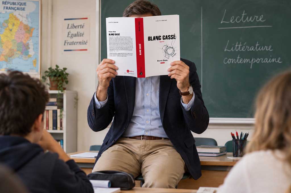 prof-blanc casse « Blanc cassé », le roman qui brise l’omerta